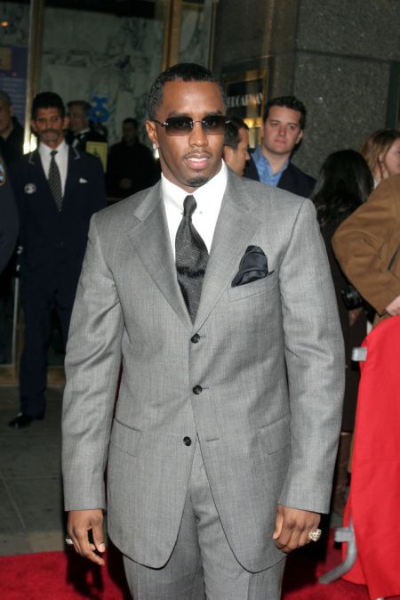 SEAN COMBS AT THE BROADWAY OPENING OF "THE COLOR PURPLE", 2005