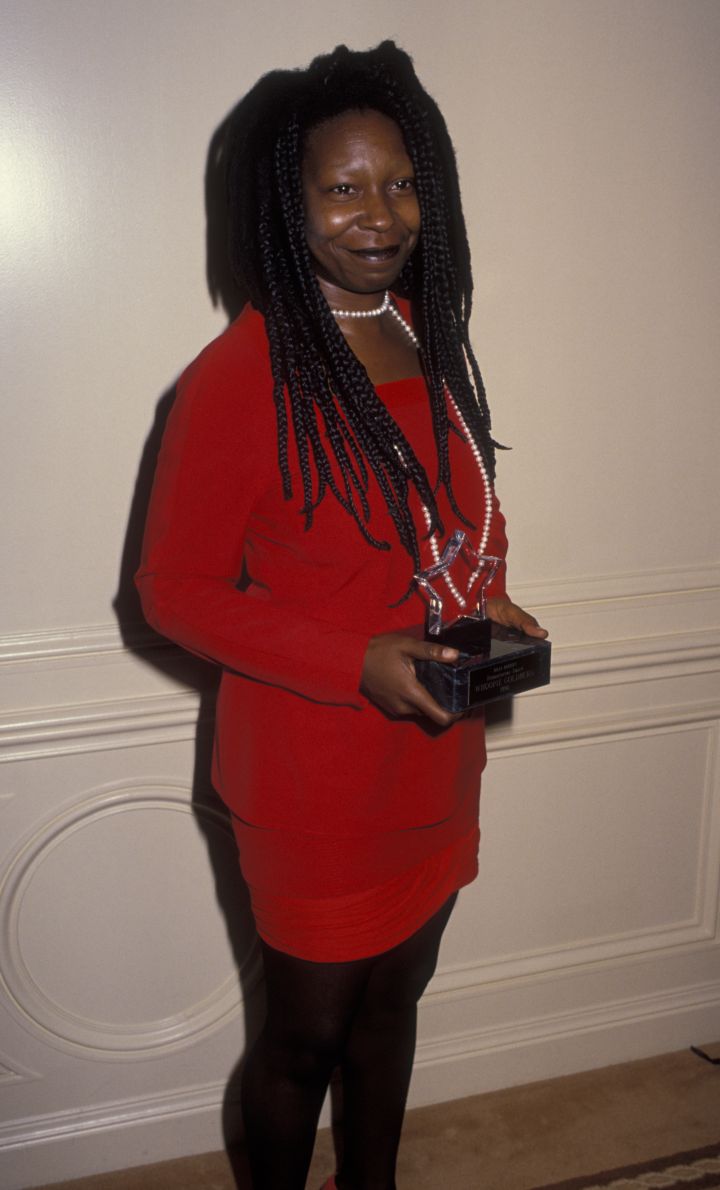 WHOOPI GOLDBERG AT THE WOMEN IN SHOW BUSINESS AWARDS GALA, 1990