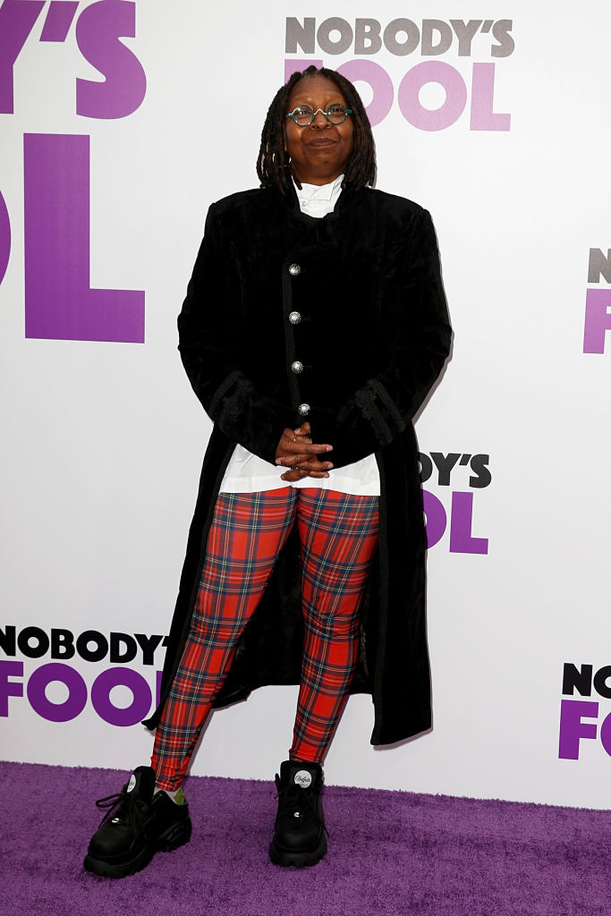 WHOOPI GOLDBERG AT THE "NOBODY'S FOOL" PREMIERE, 2018