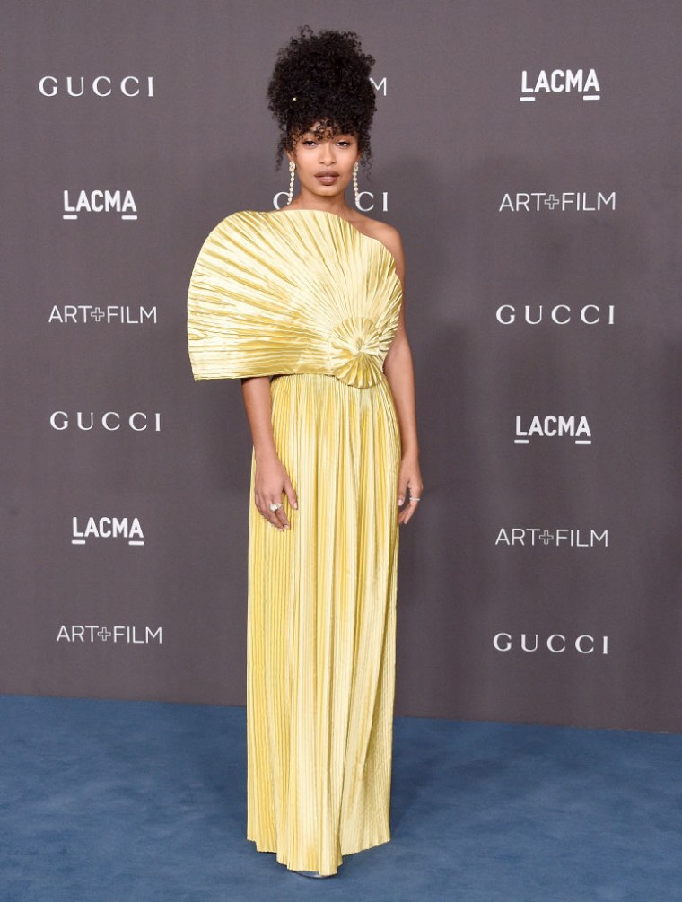 Yara Shahidi in Gucci