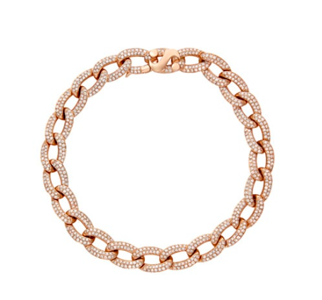 Oval Cuban Link Bracelet ($6,250.00)