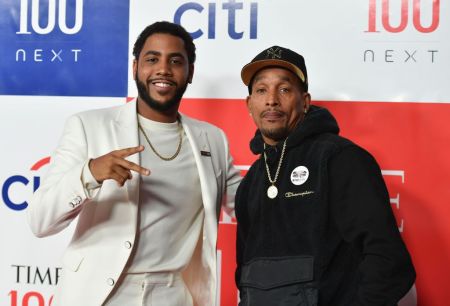 Jharrel Jerome and Exonerated Five activist Korey Wise at "Time 100 Next" gala