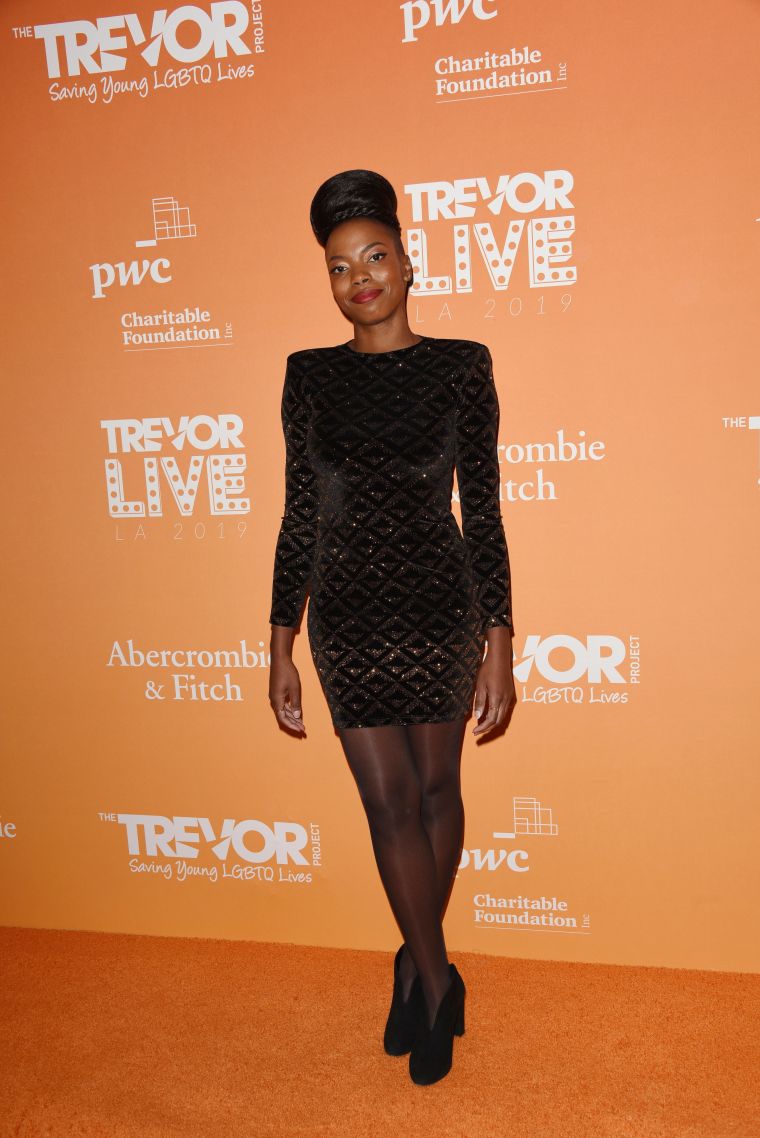 Sasheer Zamata at TrevorLIVE LA 2019