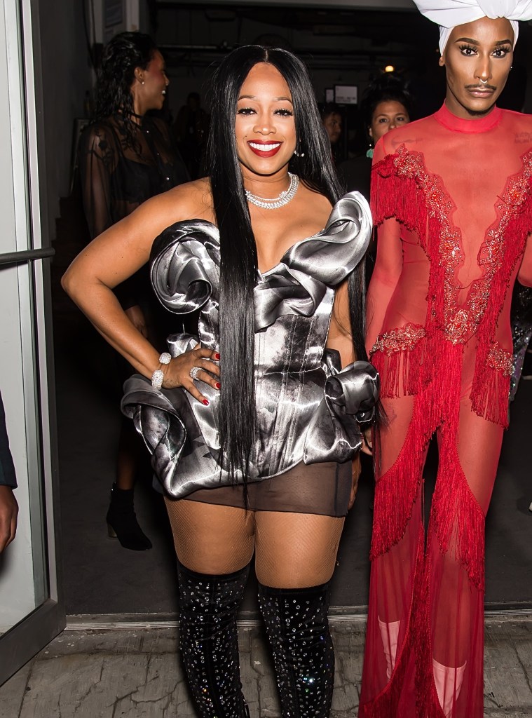 TRINA AT THE BLONDS FASHION SHOW, 2017