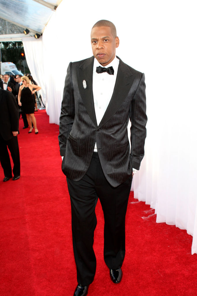 JAY-Z AT THE 50TH ANNUAL GRAMMY AWARDS, 2008