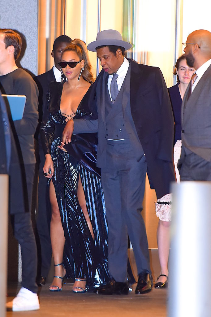 JAY-Z AND BEYONCE HEADING TO THE ROC NATION BRUNCH, 2018