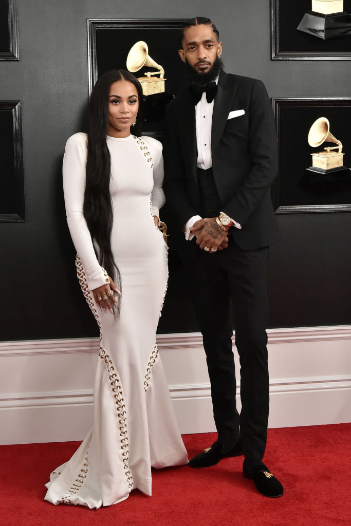 LAUREN LONDON AT THE 61ST ANNUAL GRAMMY AWARDS, 2019