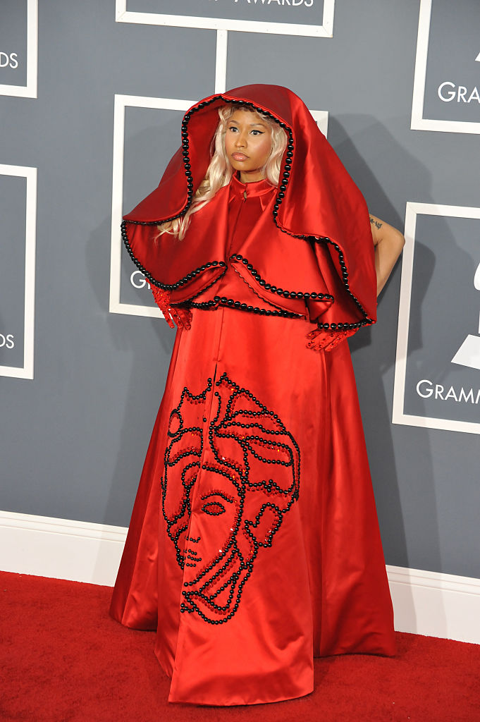 NICKI MINAJ AT THE 54TH ANNUAL GRAMMY AWARDS, 2012