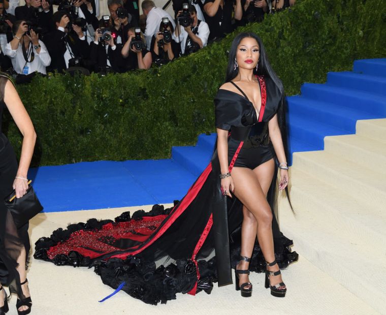 NICKI MINAJ AT THE MET GALA, 2017