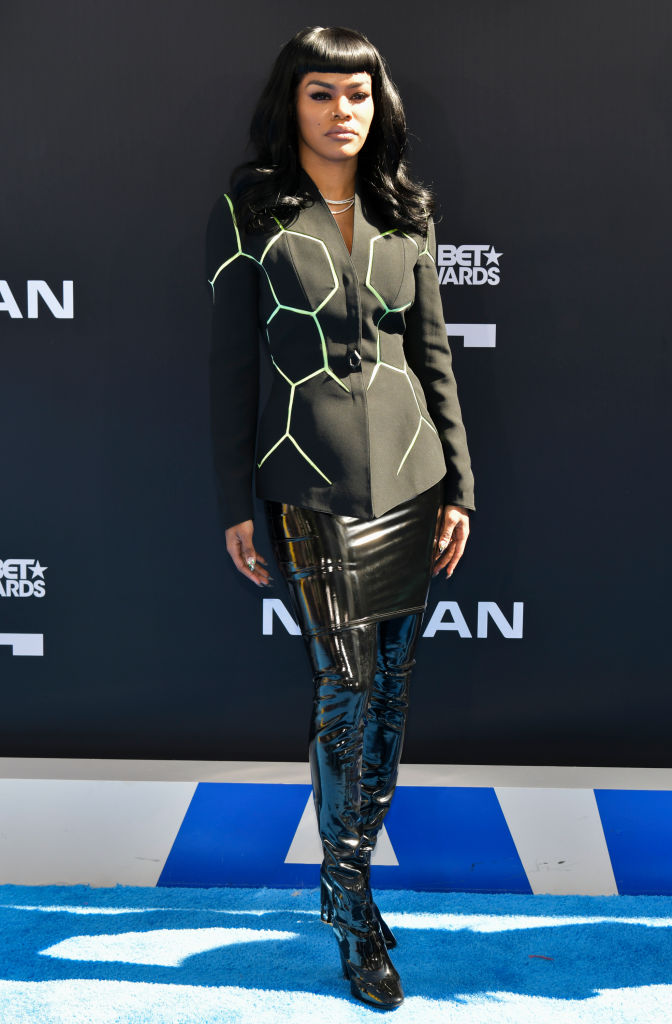 TEYANA TAYLOR AT THE BET AWARDS, 2019