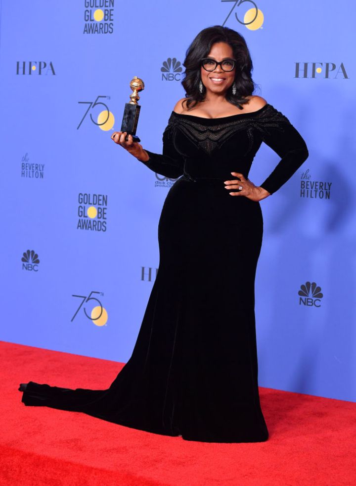 OPRAH AT THE 75TH ANNUAL GOLDEN GLOBE AWARDS, 2020