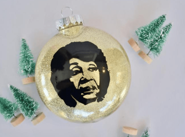 Maxine Waters Christmas Ornament