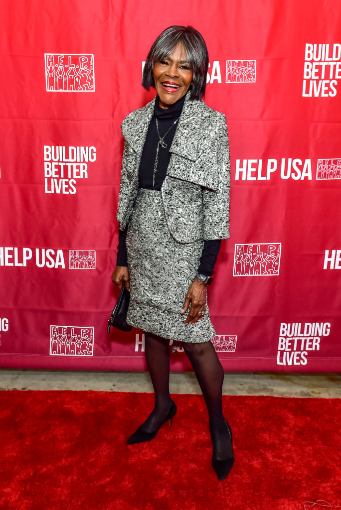 MS. CICELY TYSON AT THE HELP USA HEROS AWARDS GALA, 2018