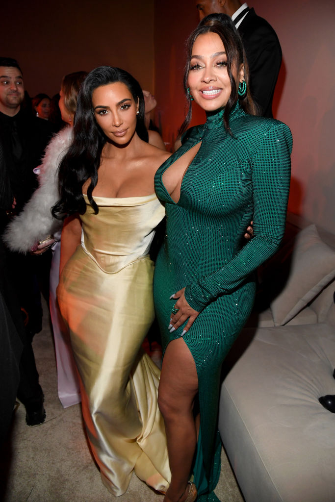 Kim Kardashian West and Lala Anthony
