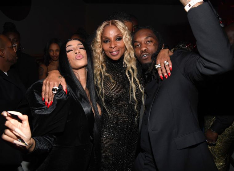 Cardi B, Mary J. Blige, and Offset