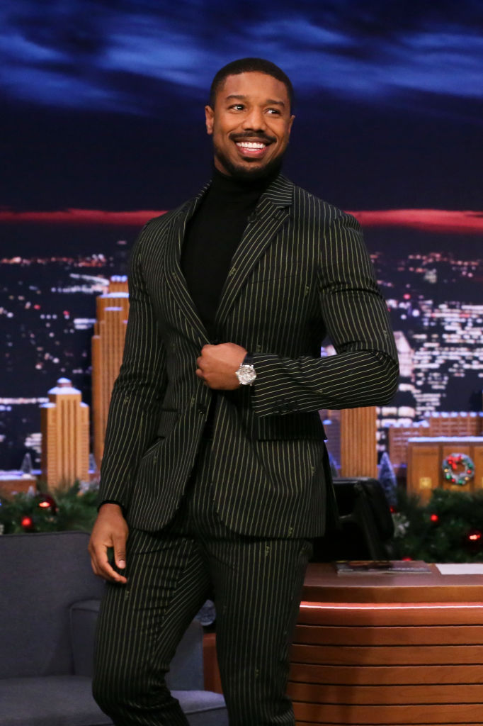 Michael B Jordan In A Tight A** Turtleneck. That's It. That's The