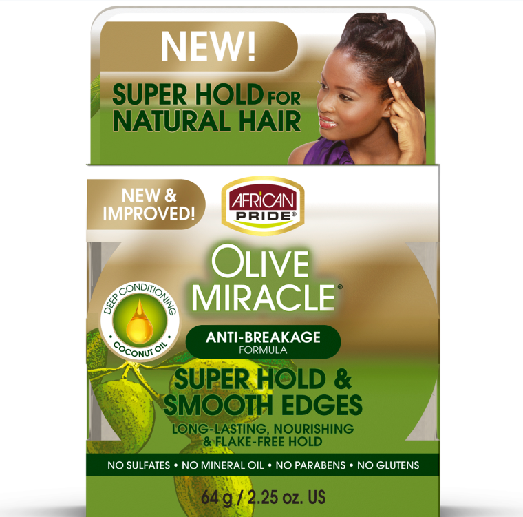 African Pride Olive Miracle Silky Smooth Edges