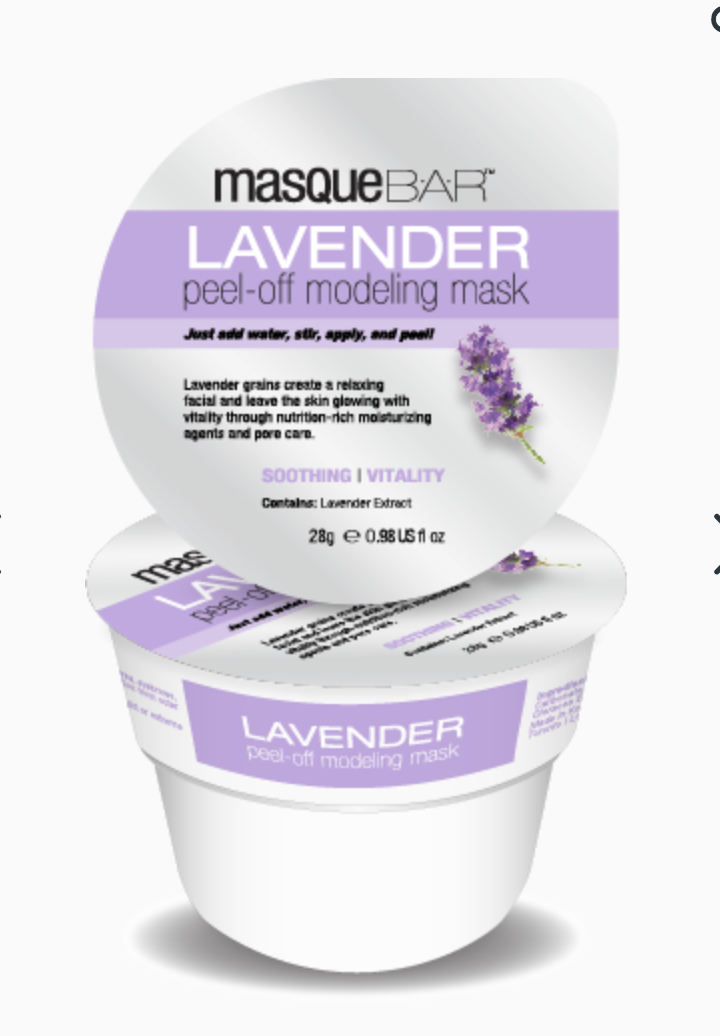 Masque Bar Lavender Peel-Off Modeling Mask