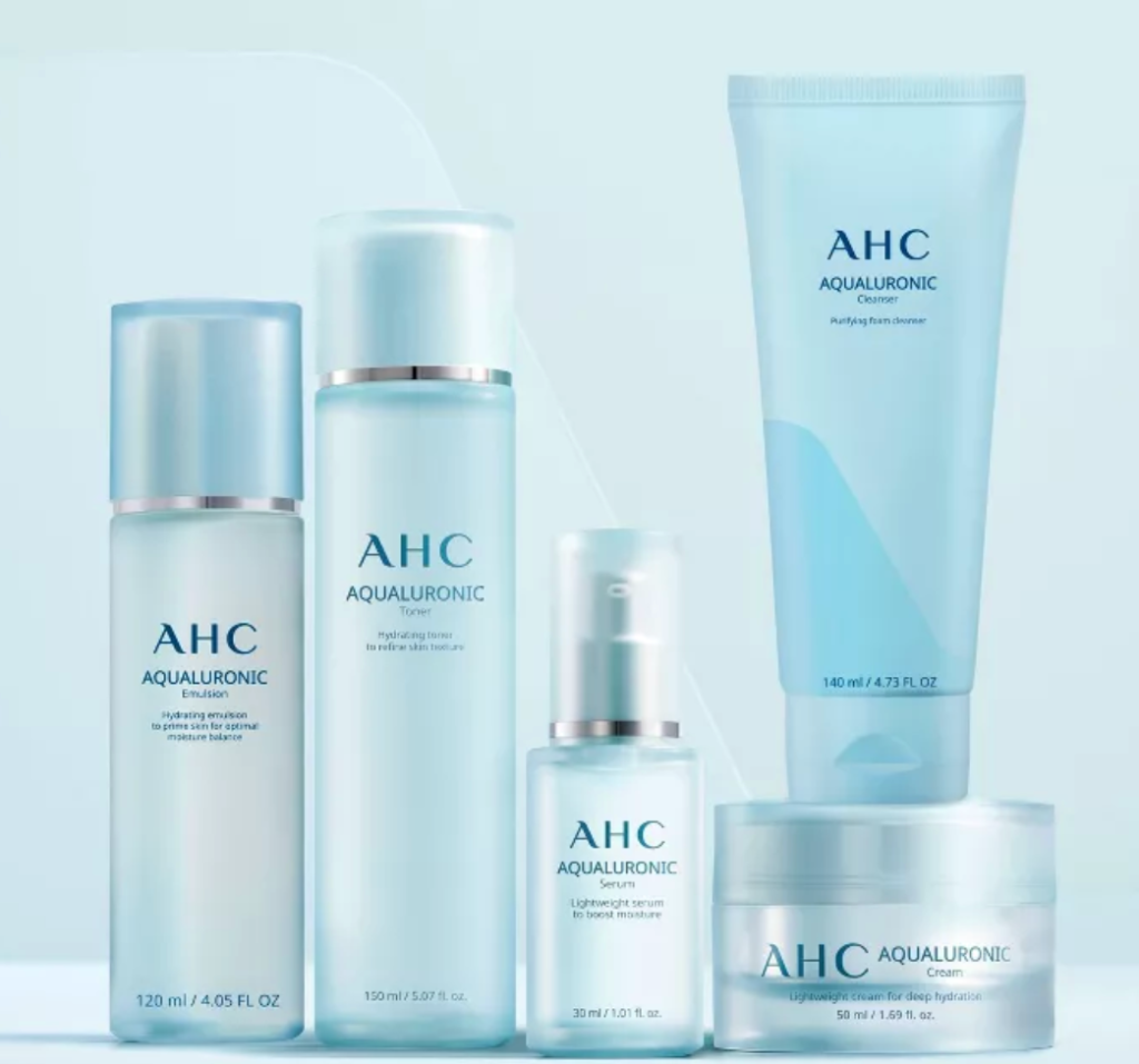 AHC Skincare Line