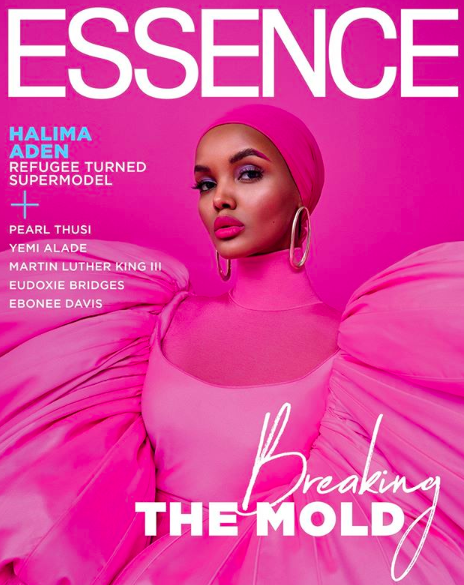Halima Aden Essence Cover