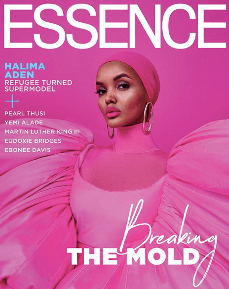 Halima Aden Essence Cover