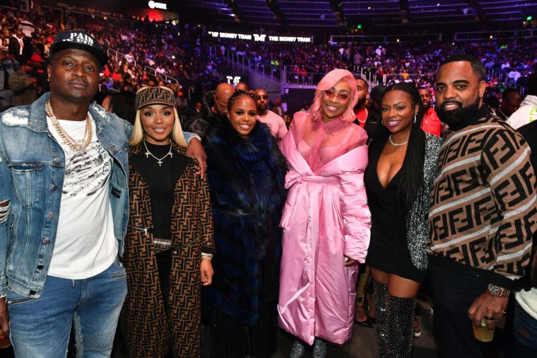 KIRK FROST, RASHEEDA FROST, SHANTE BROADUS, MONICA, KANDI BURRUSS, AND TODD TUCKER