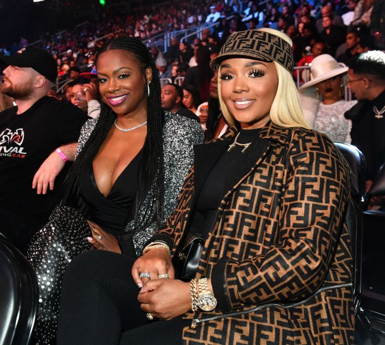 KANDI BURRUSS AND RASHEEDA FROST