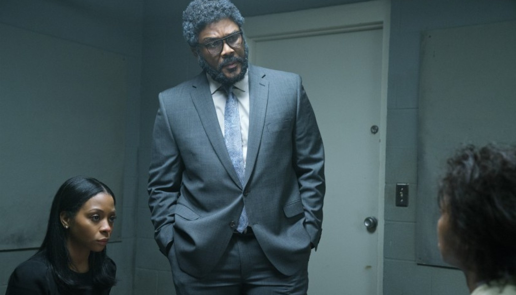 Tyler Perry's 'A Fall From Grace' key art and stills