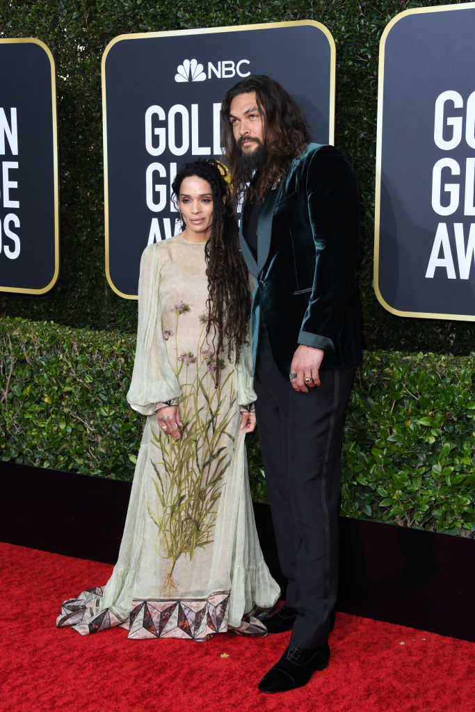 Lisa Bonet and Jason Momoa