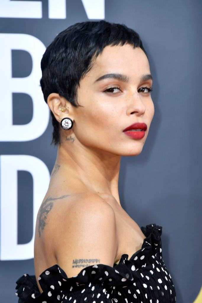 ZOE KRAVITZ AT THE 77TH ANNUAL GOLDEN GLOBES AWARDS, 2020