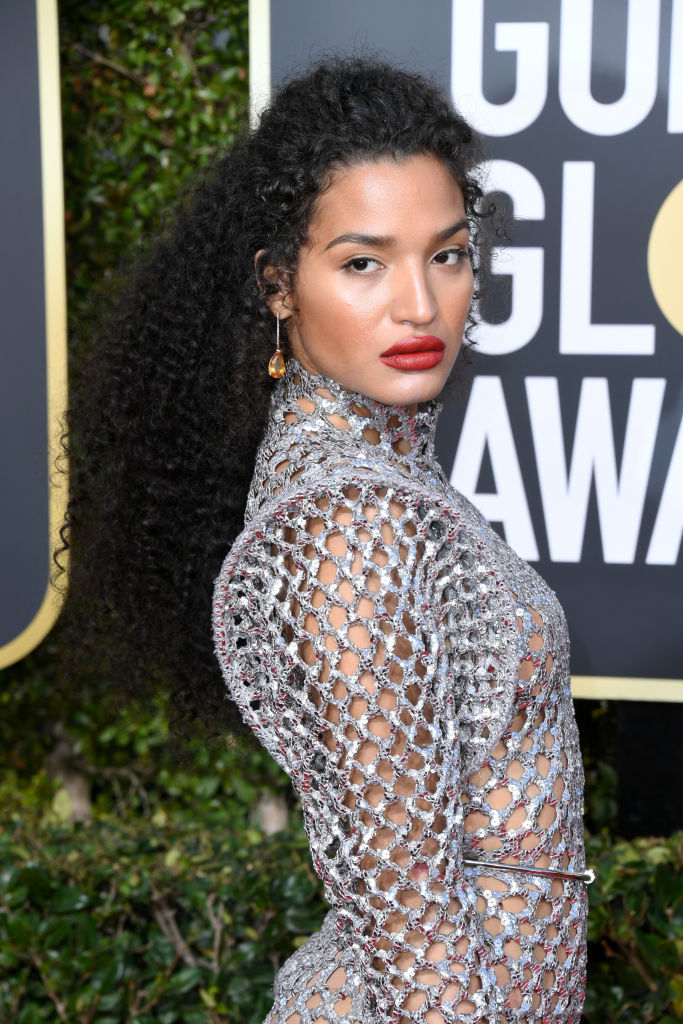 INDYA MOORE AT THE THE 77TH ANNUAL GOLDEN GLOBES AWARDS, 2020