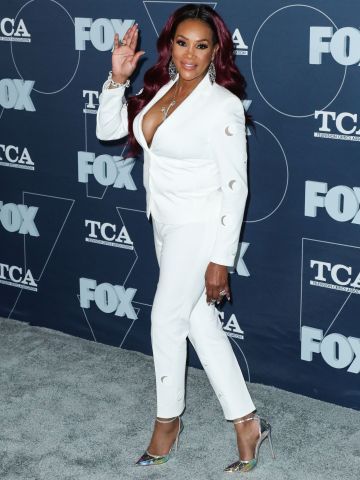 Actress Vivica A. Fox arrives at the FOX Winter TCA 2020 All-Star Party held at The Langham Huntington Hotel on January 7, 2020 in Pasadena, Los Angeles, California, United States.
