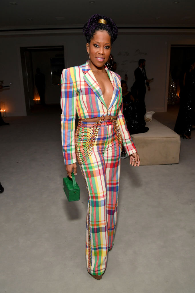 REGINA KING AT SEAN COMBS' 50TH BIRTHDAY BASH, 2019