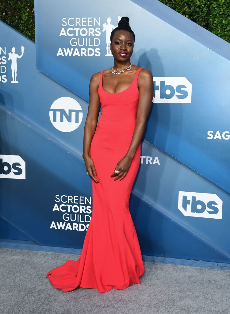 DANAI GURIRA AT THE 26TH ANNUAL SCREEN ACTORS GUILD AWARDS, 2020
