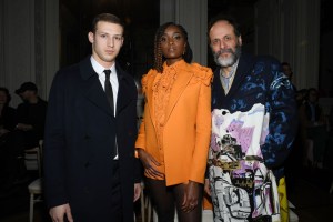 Kiki Layne’s Orange Valentino Shorts Suit Won Paris Fashion Week