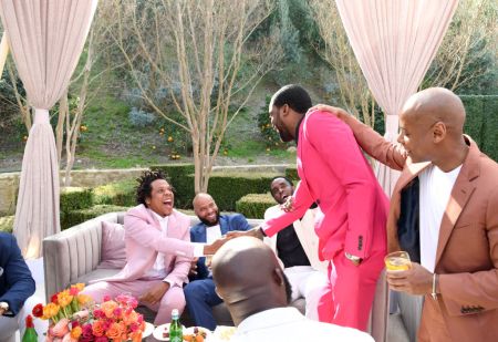 Juan Perez, Sean "Diddy" Combs, Meek Mill, and Tyran "Tata" Smith