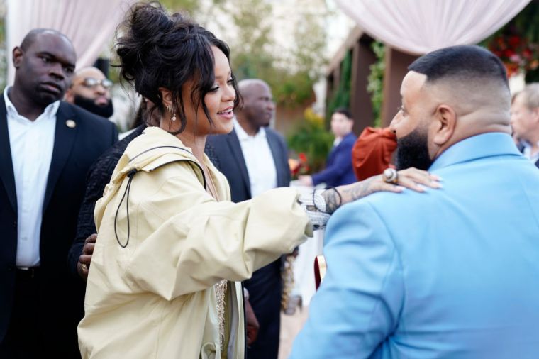 Rihanna and DJ Khaled