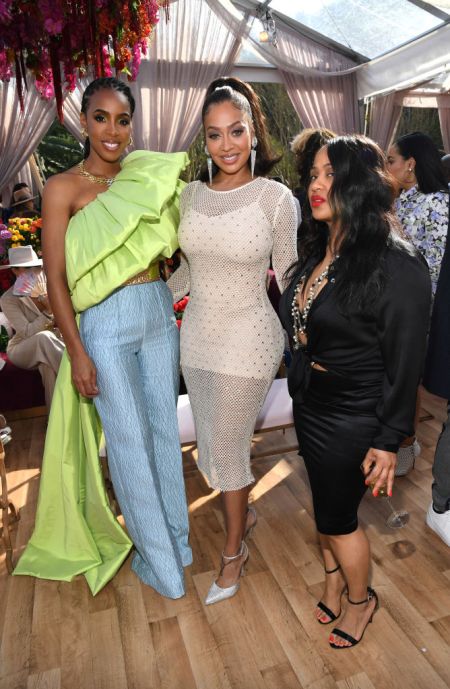Kelly Rowland, La La Anthony, and Angie Beyince