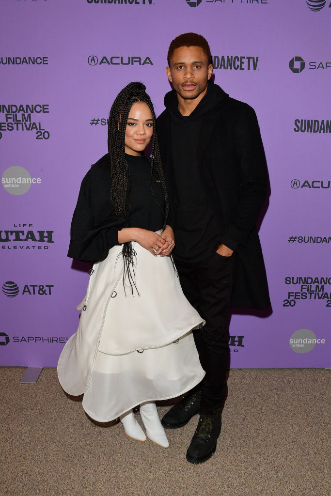 Tessa Thomson and Nnamdi Asomugha