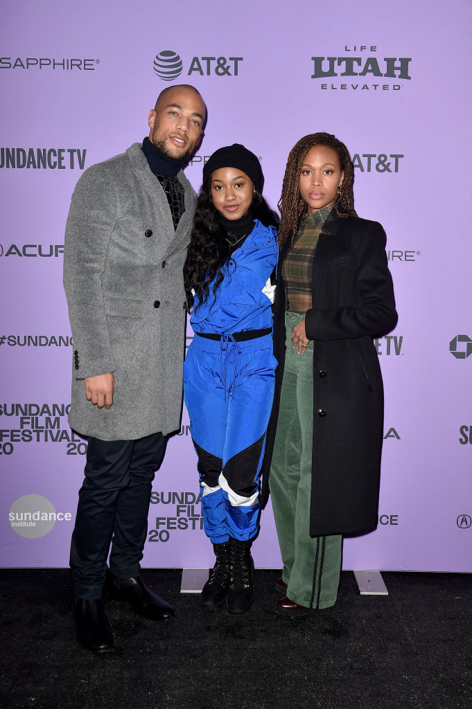 Kendrick Williams, Alexis Chikaeze, and Nicole Beharie