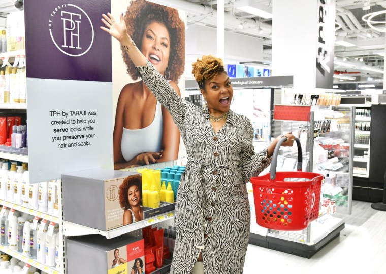 Taraji P. Henson Surprises Guests At Herald Square Target Store