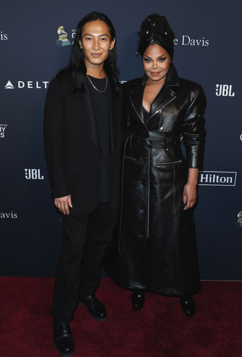 Alexander Wang and Janet Jackson arrive at The Recording Academy And Clive Davis&apos; 2020 Pre-GRAMMY Gala held at The Beverly Hilton Hotel on January 25, 2020 in Beverly Hills, Los Angeles, California, United States.