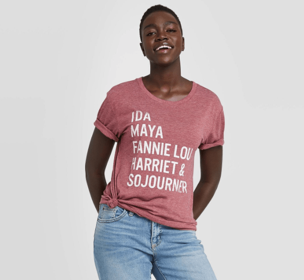 Well Worn Women's Female Heroes Short Sleeve T-Shirt ($13)