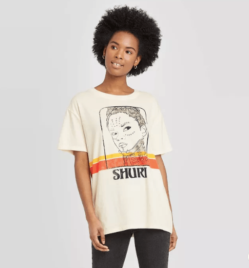 Women's Black Panther/Shuri Sun Short Sleeve T-Shirt ($13)