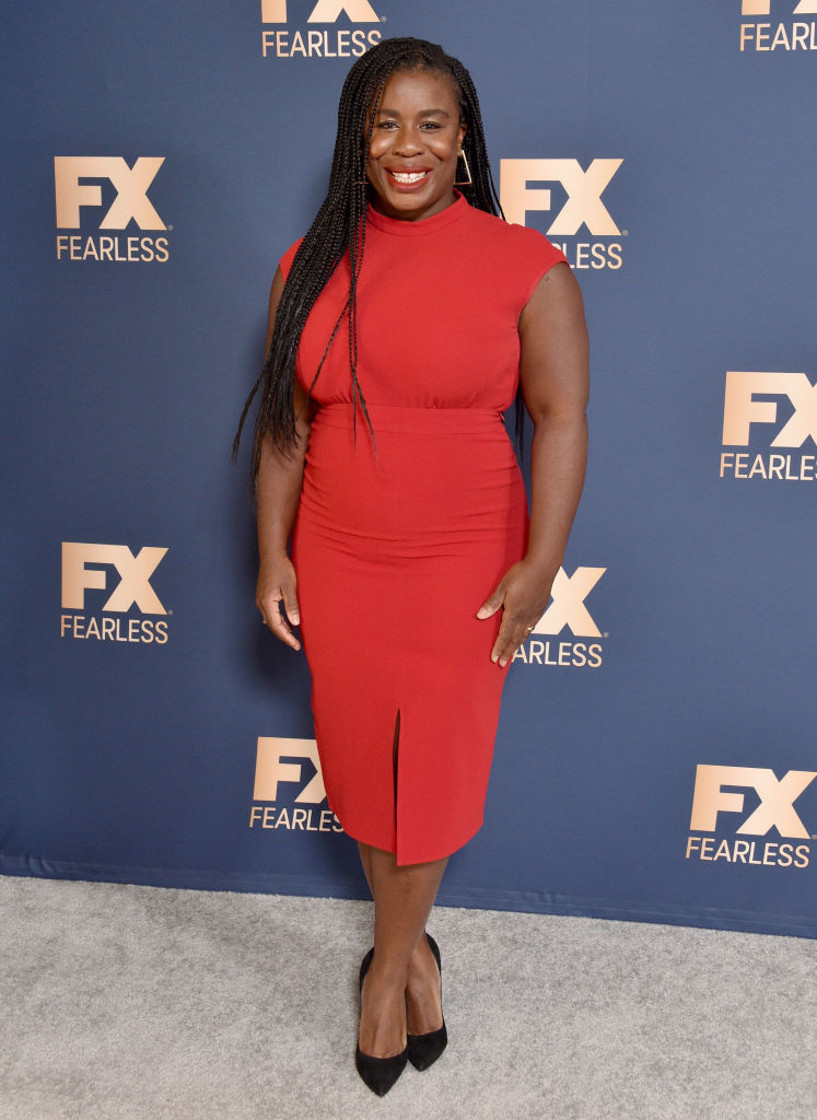 UZO ADUBA AT FX NETWORKS' STAR WALK WINTER PRESS TOUR, 2020