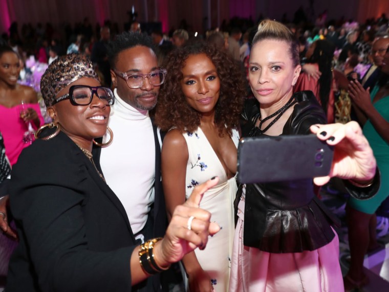 Aisha Hinds, Billy Porter, Janet Mock, and Victoria Mahoney