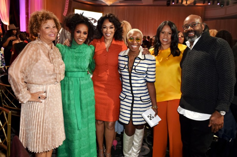 BET CEO Debra L. Lee, June Ambrose, Debra Martin Chase, Cynthia Erivo, Essence CEO Michelle Ebanks, and Essence Ventures Founder & Chairman Richelieu Dennis
