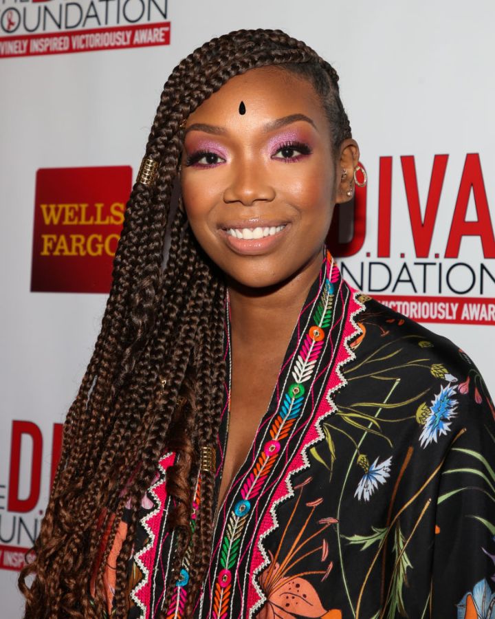 BRANDY NORWOOD AT THE 29TH ANNUAL DIVAS SIMPLY SINGING ON WORLD AIDS DAY, 2019