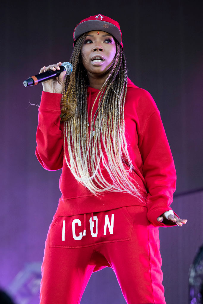 BRANDY NORWOOD AT RNB FRIDAYS LIVE, 2019