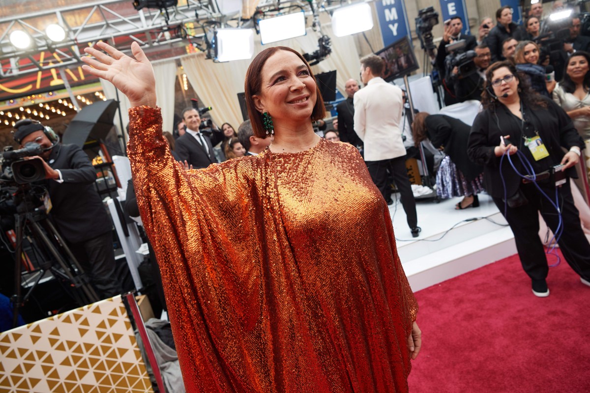 Maya Rudolph arrives on the red carpet of The 92nd Oscars® at the Dolby® Theatre in Hollywood, CA...